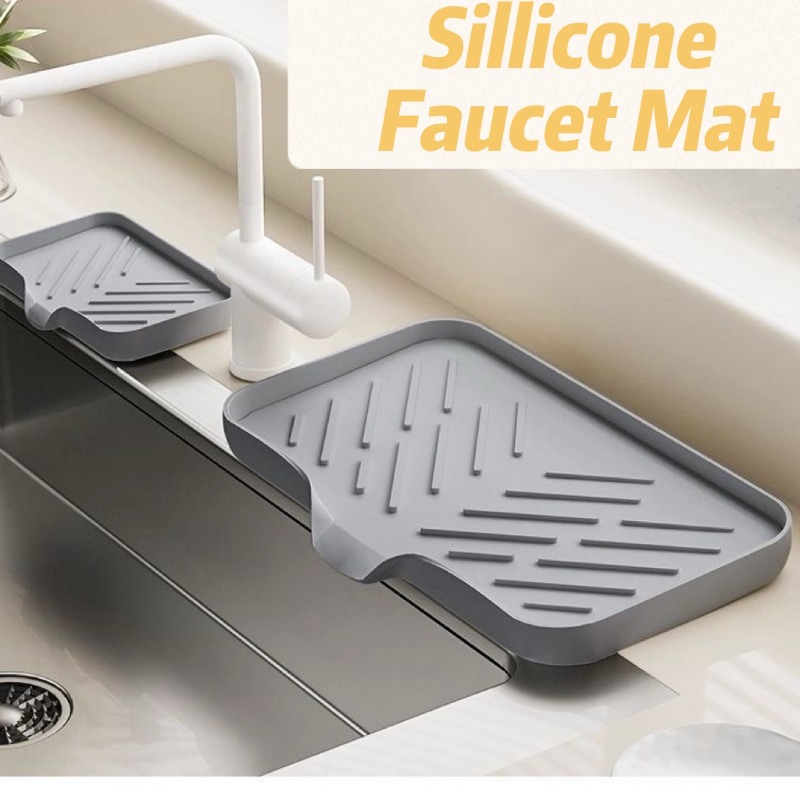 Silicone Tap Washer - حامل صابون ذاتي التصريف من السيليكون