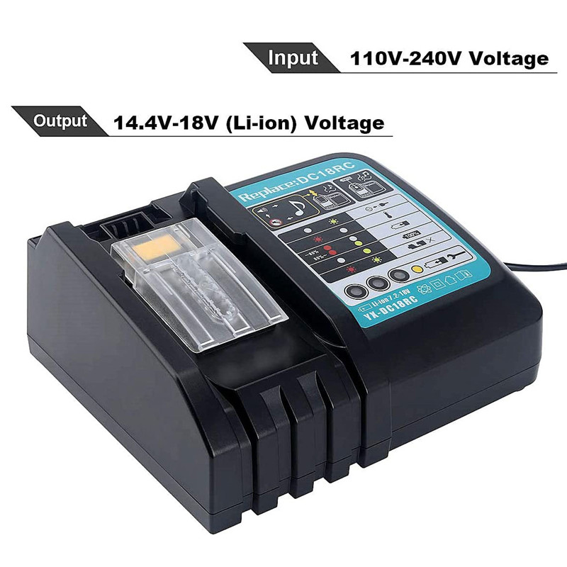 شاحن بطارية لماكيتا 18 فولت 14 - مراجعة Makita Drill Hp1640 وسعره