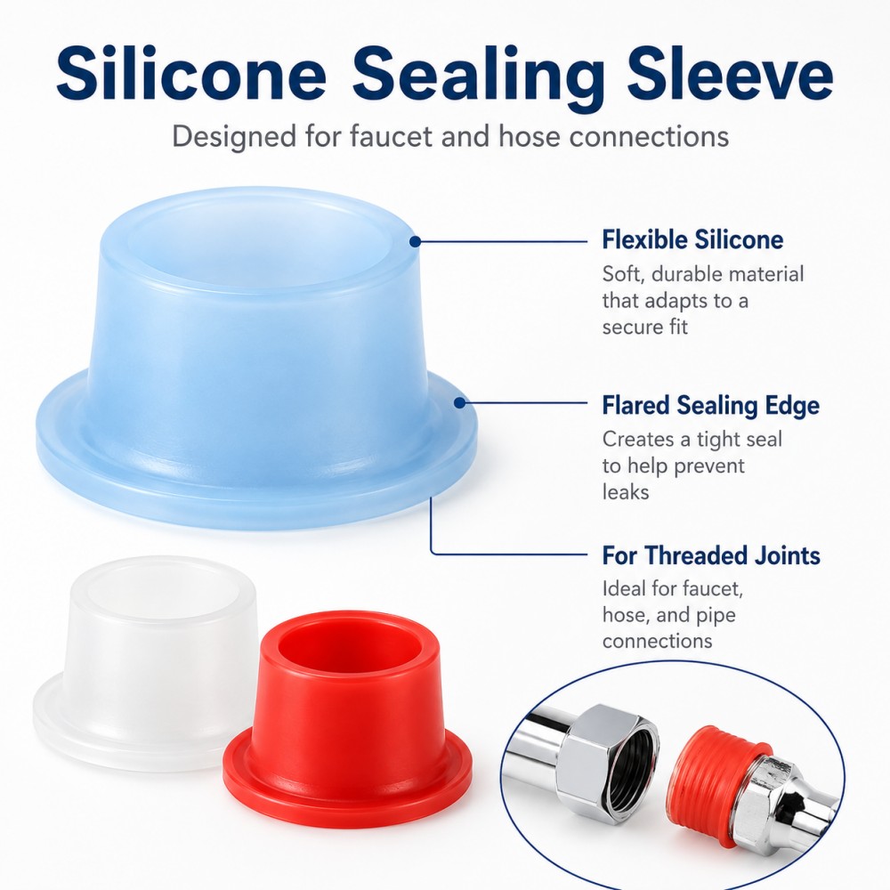 حلقة إحكام سيليكونية لختم وصلا - مراجعة Silicone Tap Washer وسعره