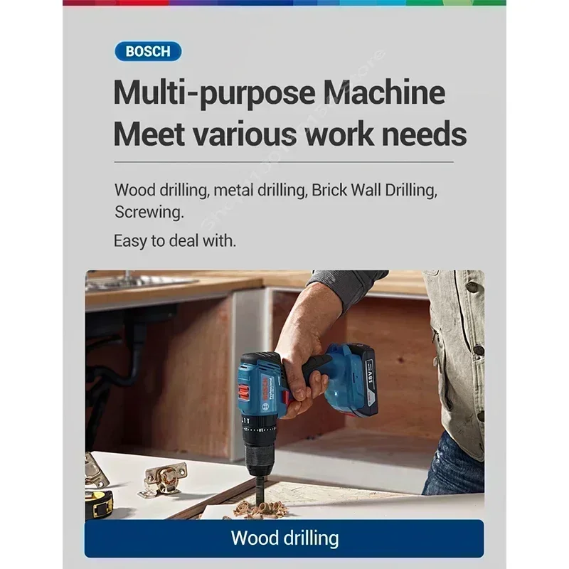 مثقاب طرق لاسلكي بوش GSB 185-L - مراجعة Bosch Drill Gsb 18V وسعره