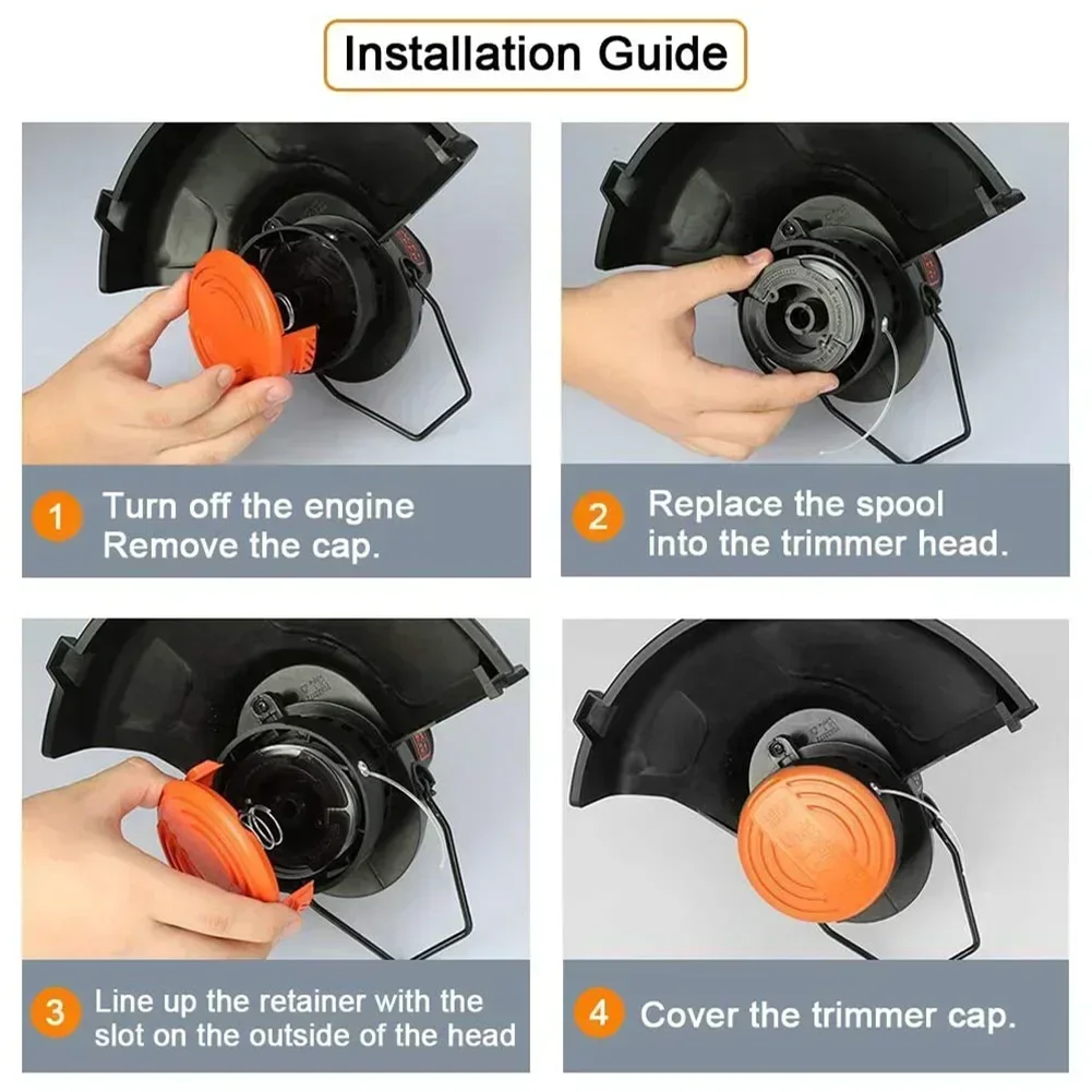 6 عبوات من خيوط التشذيب البديل - مراجعة Black+Decker Tool Cordless وسعره