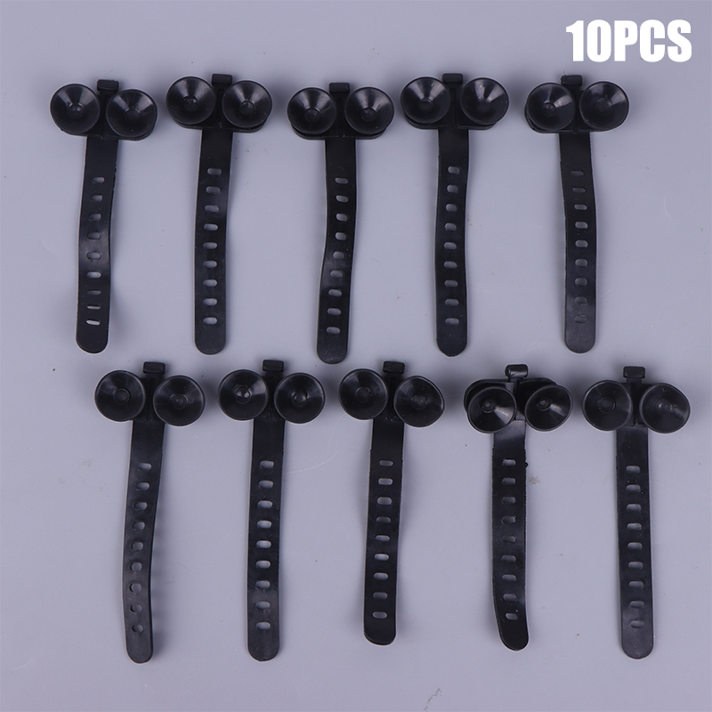 10 قطعة/المجموعة خزان الأسماك  - مراجعة Plastic Pipe Clip وسعره