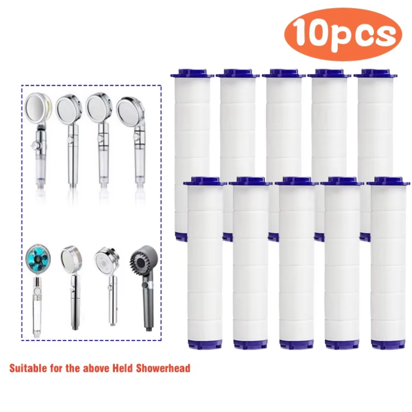 10 قطع من خراطيش فلتر القطن PP - مراجعة Shower Valve Cartridge وسعره