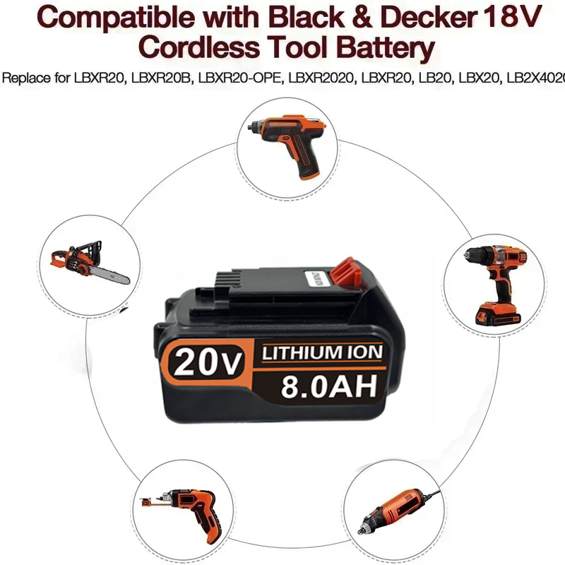 بطارية ليثيوم بديلة 3.0 أمبير- - مراجعة Black+Decker Tool Cordless وسعره